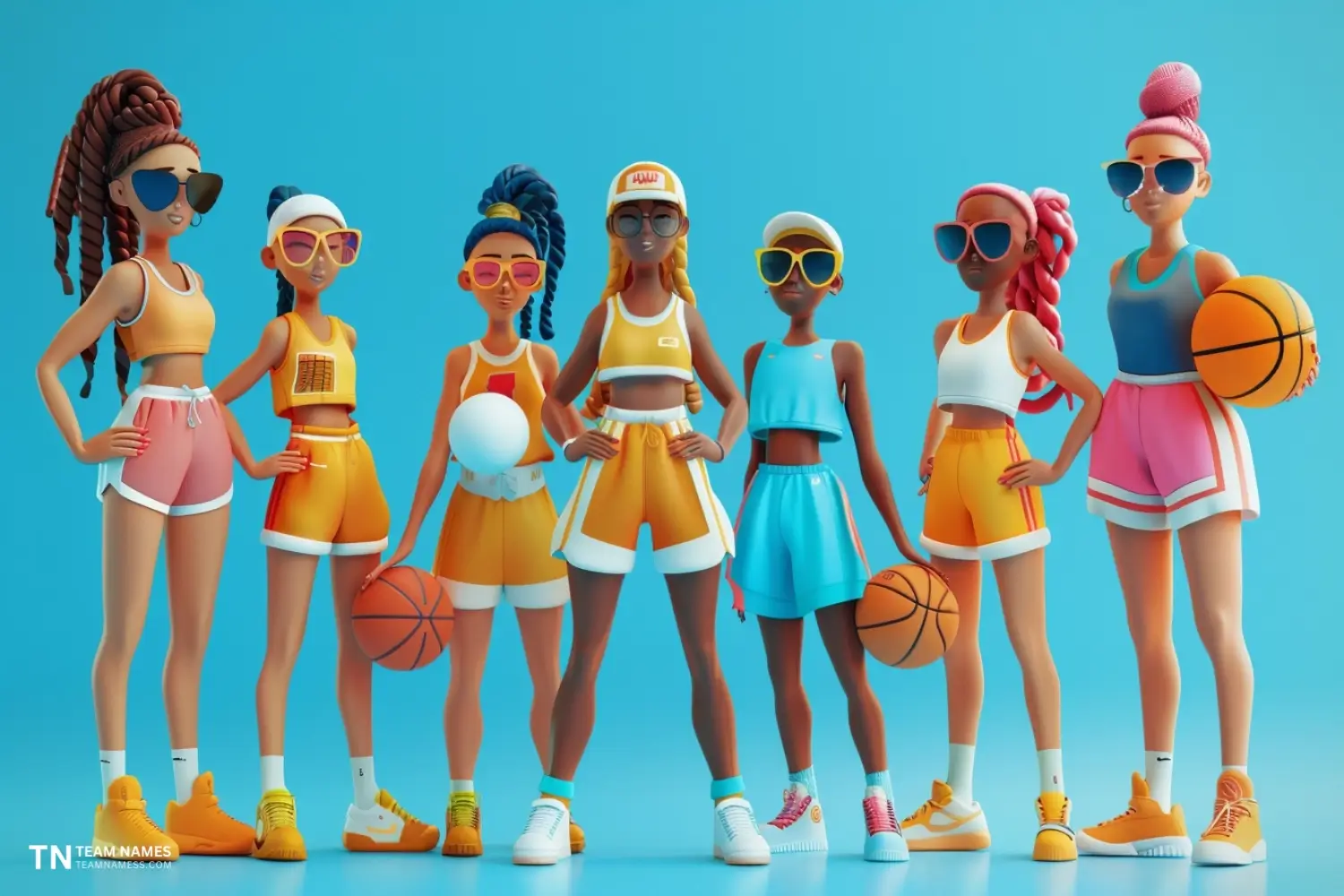 Female Basketball Team Names