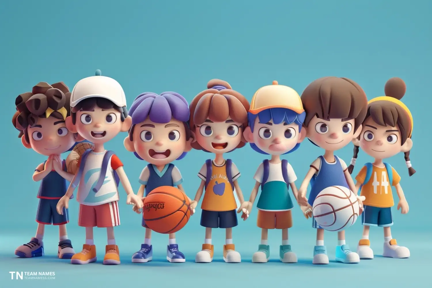 Kids Basketball Team Names