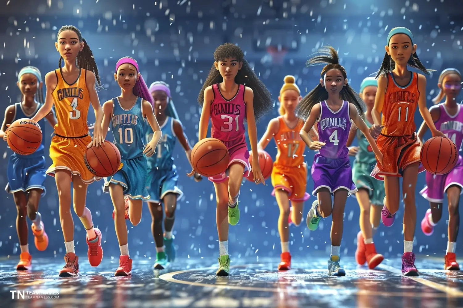 Lady Basketball Team Names