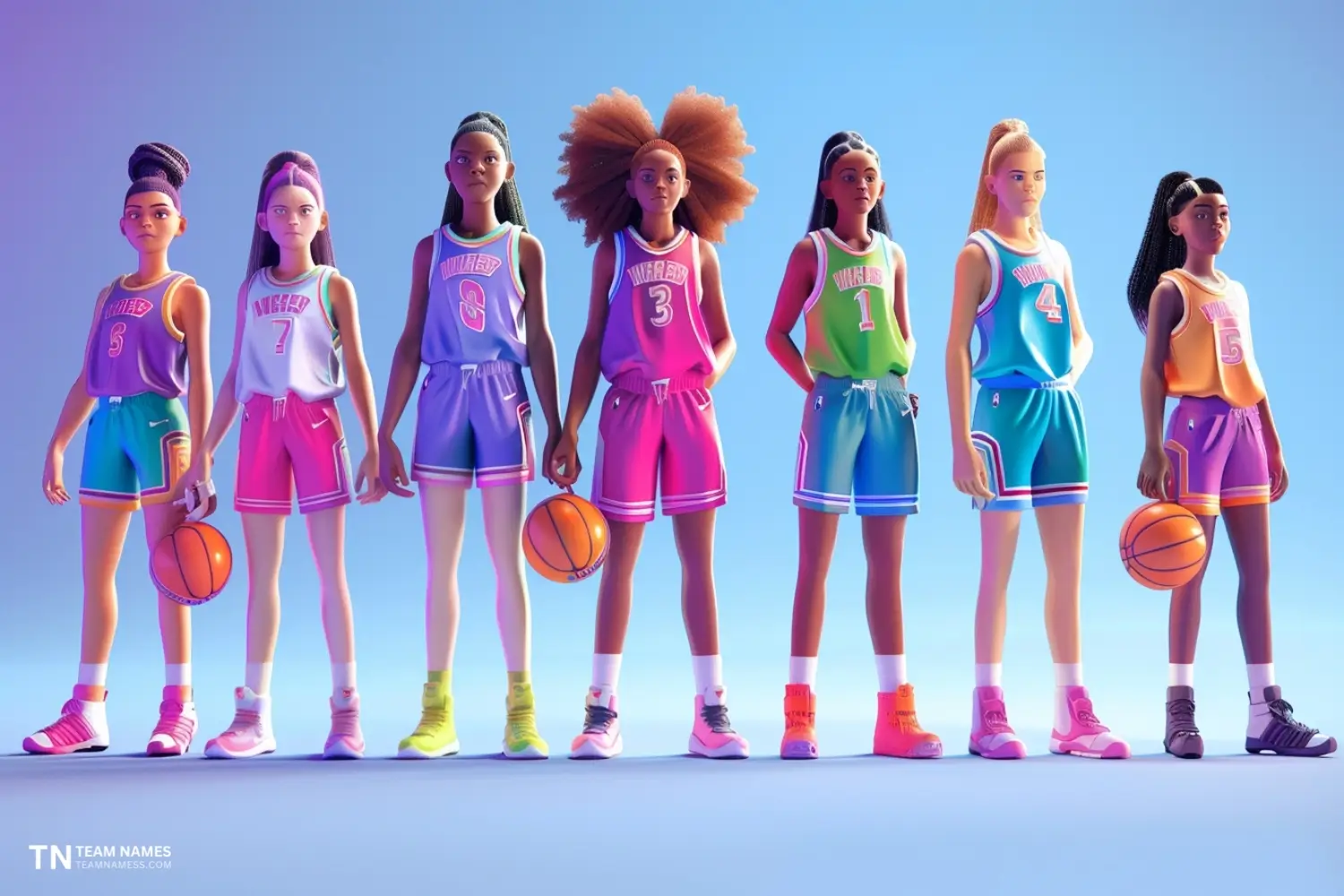 Women's Basketball Team Names