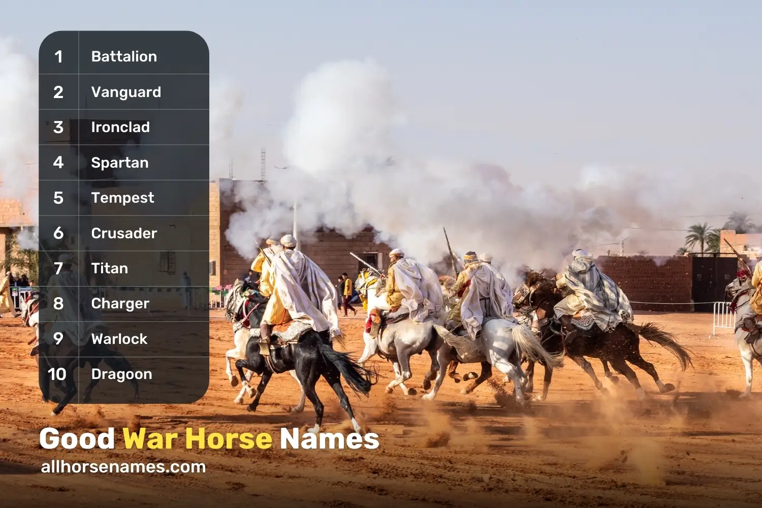 Good War Horse Names