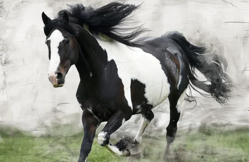 Black And White Horse Names